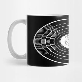 Vinyl record with stylus Mug